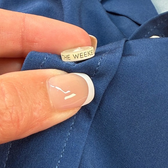 Chubbies Mens Short Sleeve Button Up Shirt Blue Martini‎ Glass Graphic Sz Medium - Picture 9 of 10